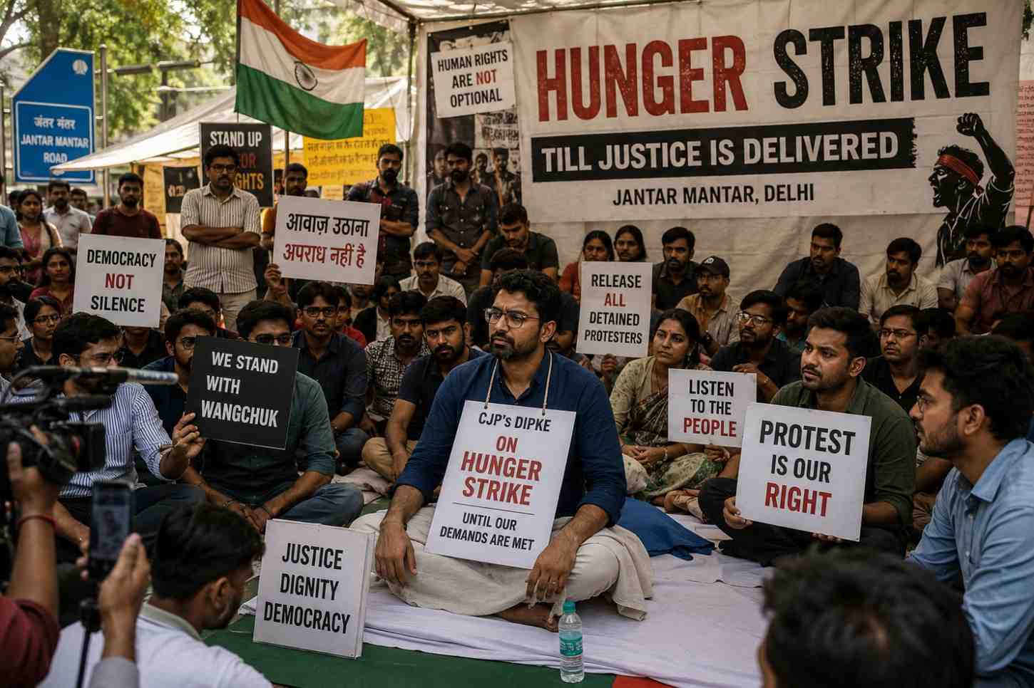 Healthcare Meets Protestcare: Wangchuk Admitted, Dipke Commits