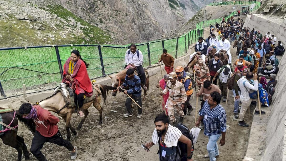 “Rain Takes Six-Day Break, Amarnath Yatra Finally Gets the Green Signal”