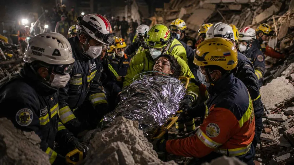 36 Hours Under the Rubble, Then Colombia Rescue Team Gets Its Biggest Plot Twist Yet
