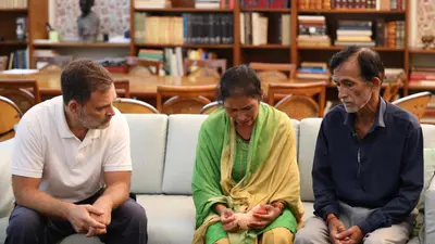   Rahul Gandhi Demands Justice for Uttarakhand Resort Victim, Because Apparently, Justice Needs a VIP Reminder.  