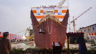 Made in India Takes to the High Seas, GRSE Launches Sagar Manthan  