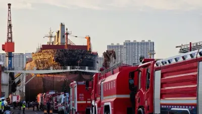 When Repair Become a Nightmare, Cargo Ship Fire Kills 25 in China  
