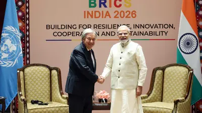 Modi, Guterres Meet, Two Leaders Discuss Wars That Diplomacy Has Yet to End  