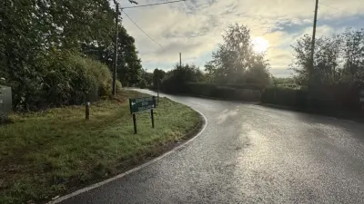 Roads Aren’t Racetrack, Villagers Tell Drivers Who Clearly Missed the Sign  