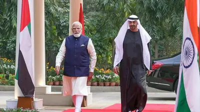 West Asia on the Line, Modi, UAE President Discuss Crisis and Strategic Ties  