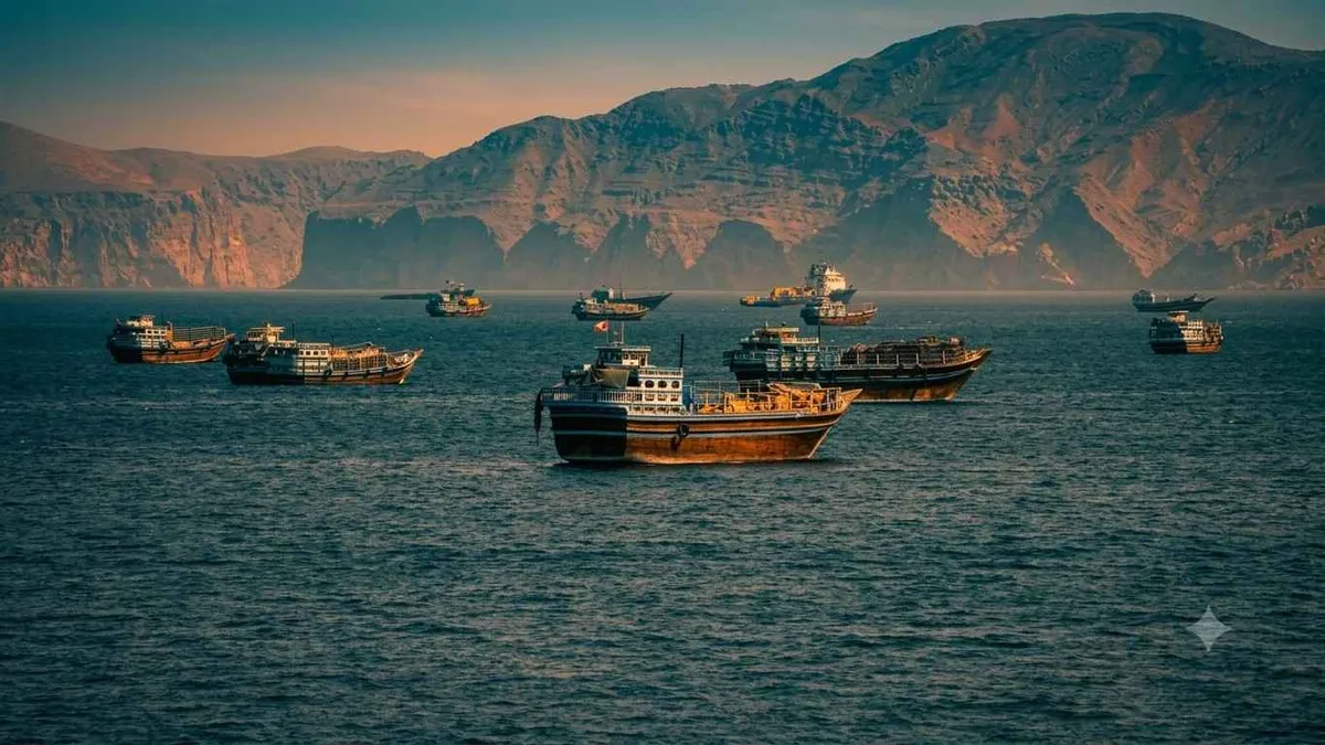 Projectile Strikes Tanker in Strait of Hormuz, 5 Indians Escape the Trouble