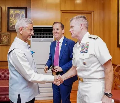 Jaishankar Meets Paparo, India-US Take the Maritime Security Route  